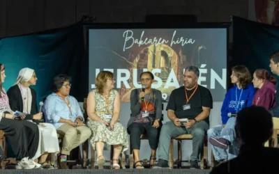 Buen ambiente, participación y oración en el encuentro «Danok Danontzat»